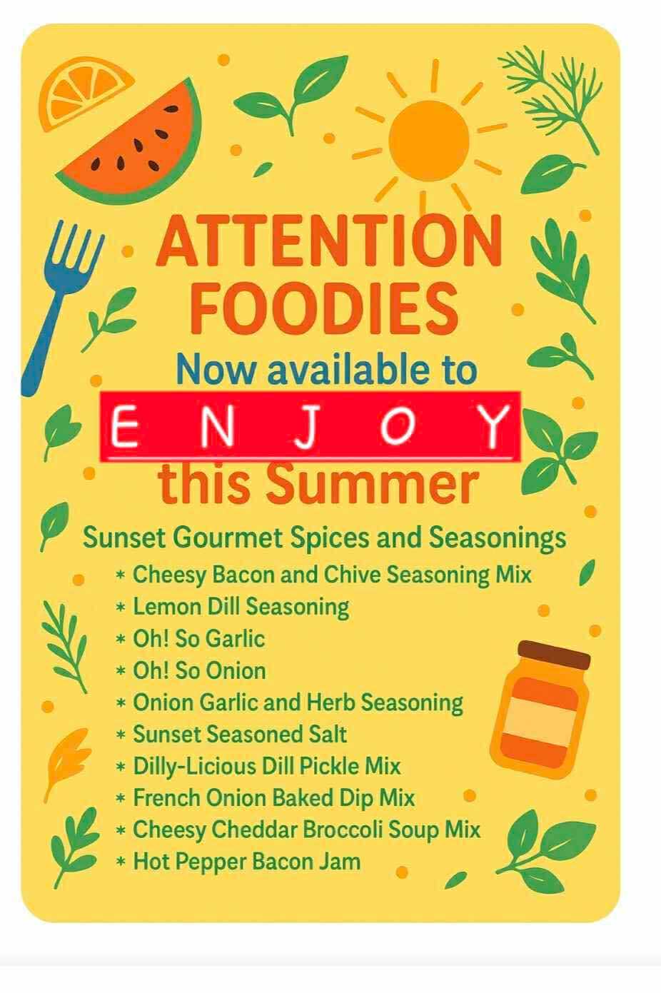 It’s here! 🌅 The Sunset Gourmet’s Top 10

📢Well it is officially begun! I am so excited to share with everyone Sunset Gourmet is now available here!

The Top 🔟 has landed on YGY Easy Eats
See below highlighted Top 10

Contact me directly for valet checkout or order directly at: https://dawnpenton.youngevity.com/ygyeasyeats