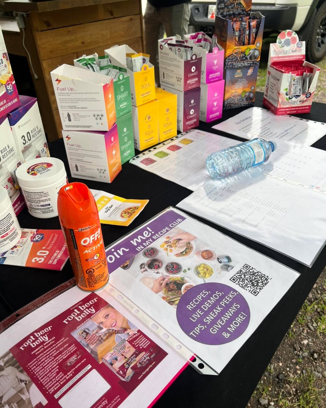 Set up at the Community Outdoor Market
Today.  Vendors are still setting up and will be ready for 10am. See you soon