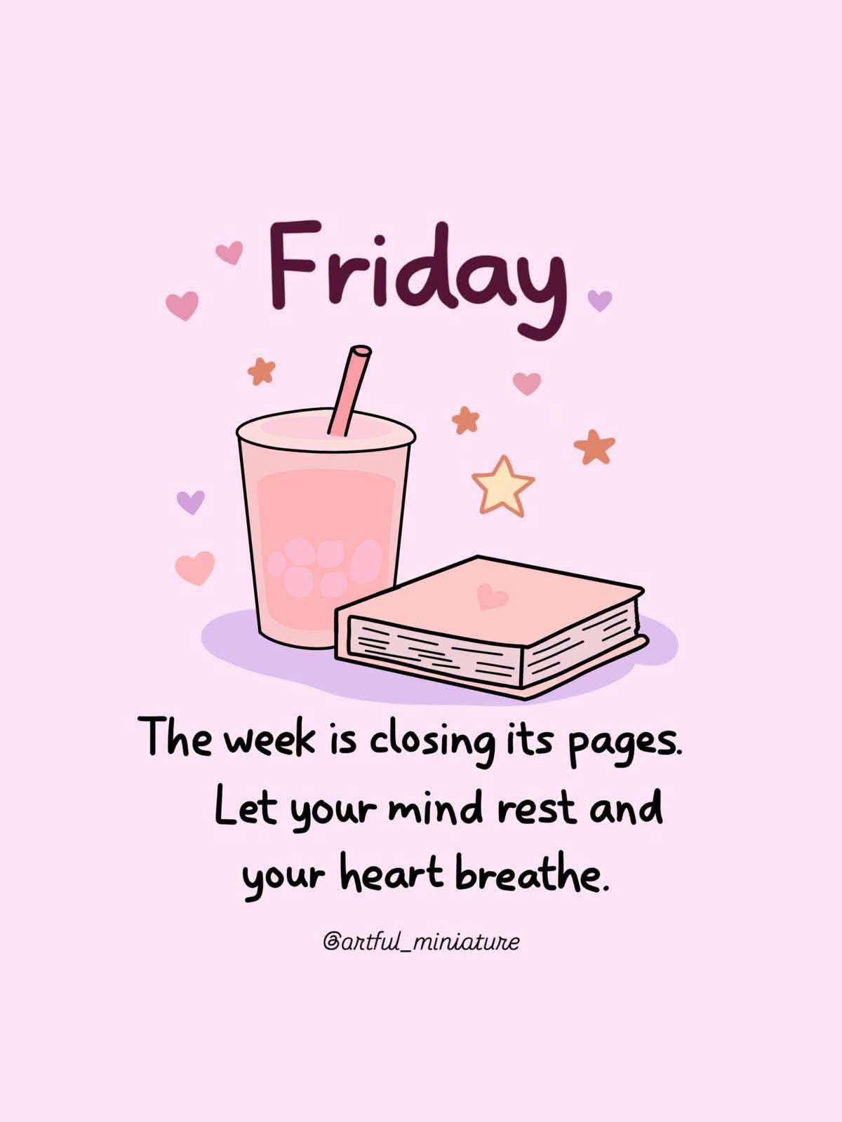 Happy Friday! ❤️🧡💜
This is your reminder to slow down, enjoy the weekend, and make time for the people who fill your cup.